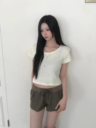 (4 colors) Terry T-shirt