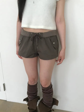 (3 colors) Cargo pocket shorts