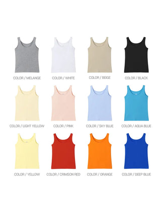 [12 colors] Sleeveless