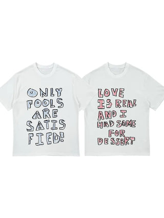 (2 colors) Crayon Short-Sleeved T-Shirt