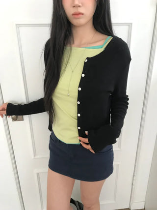 (6 colors) Square Sleeveless