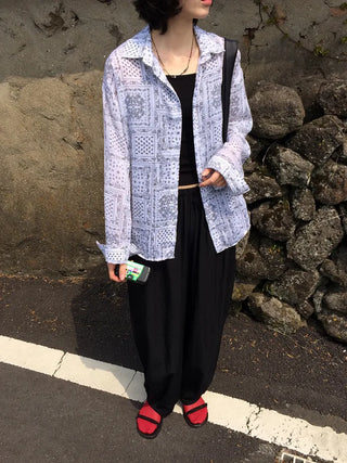 Vintage patterned shirt