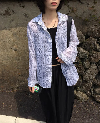 Vintage patterned shirt