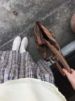 Vintage ethnic shoulder bag