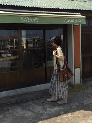 Vintage ethnic shoulder bag