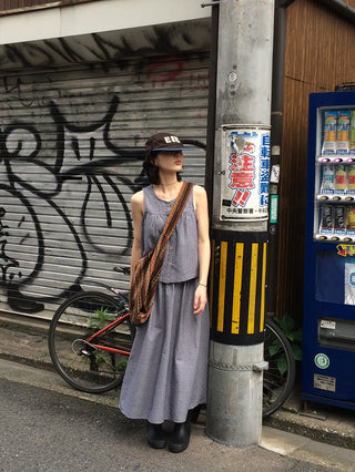 [2-Piece] Striped Set-up