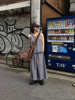 [2-Piece] Striped Set-up