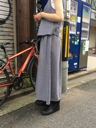 [2-Piece] Striped Set-up