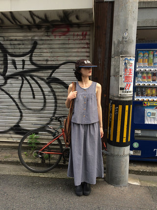 [2-Piece] Striped Set-up