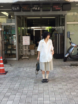 Oversized Star Short-Sleeve Shirt