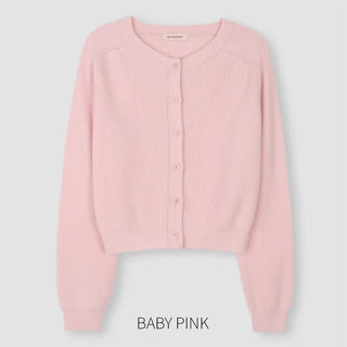 Cashmere Raglan Cardigan