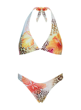 Calbira Cheeky Bikini Bottoms Animal Floral