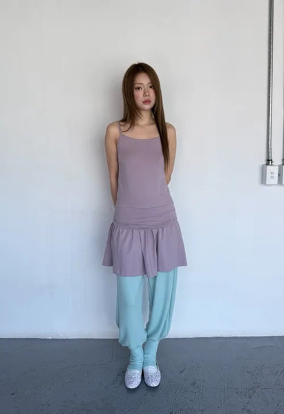 [3 colors] Core Shirring Dress