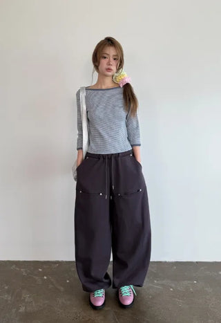 [3 colors] Rivet Point Sweatpants