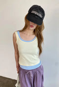 [12 colors] Attention Crop Sleeveless Top