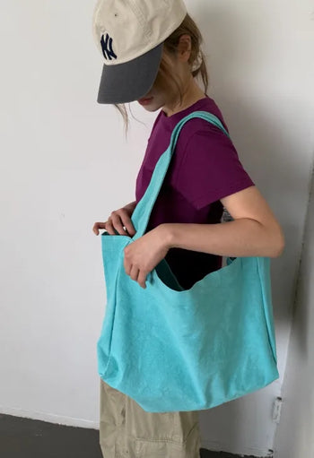 [5 colors] Highlight Canvas Bag