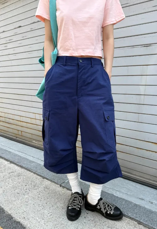 [3 colors] Dirt Bermuda Pants