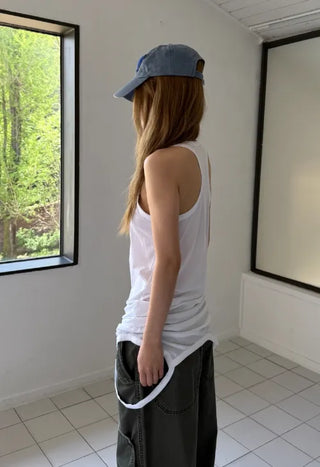 [3 colors] Unusual sleeveless jacket
