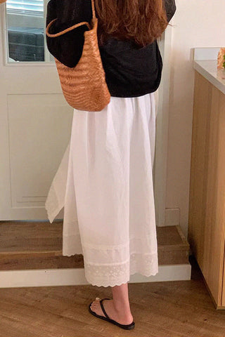 sleeveless V-neck midi dress
