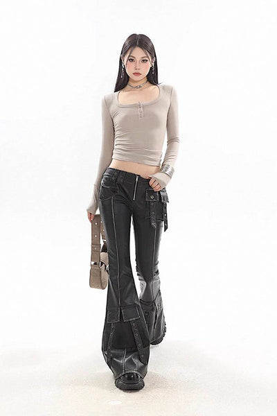 slim long sleeve top 01