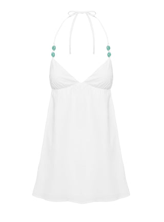 Melanea Mini Dress White