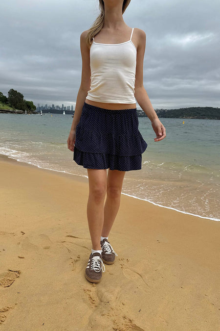 Izzy Polka Dots Mini Skirt