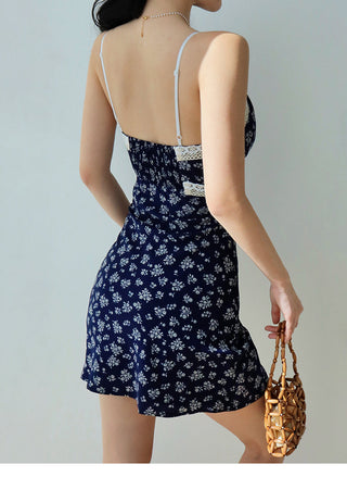 vintage floral sling Dress