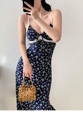 vintage floral sling Dress