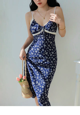 vintage floral sling Dress