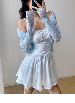 lace sun protective tops