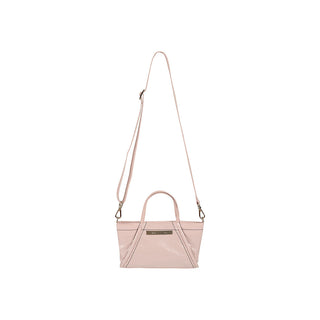 MINI COATING TOTE BAG IN PINK