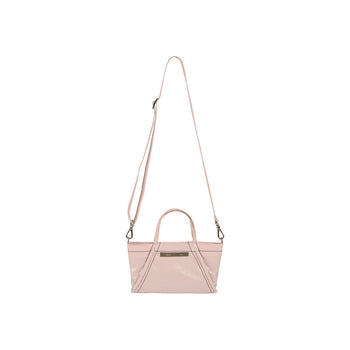 MINI COATING TOTE BAG IN PINK