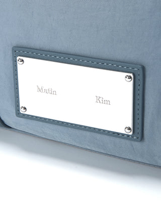 SPORTY TOTE BAG IN SMOKE BLUE