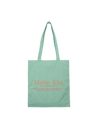 MATIN POPPIN ECOBAG IN MINT