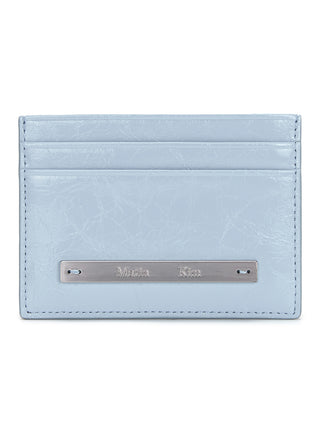 GLOSSY CARD WALLET IN SKY