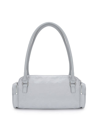 NYLON BOSTON BAG IN GREY