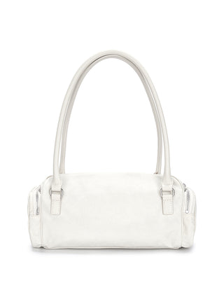 NYLON BOSTON BAG IN IVORY