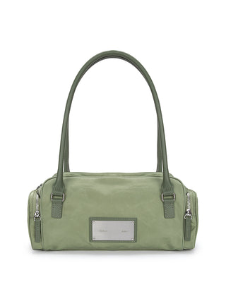 NYLON BOSTON BAG IN KHAKI