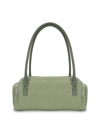 NYLON BOSTON BAG IN KHAKI