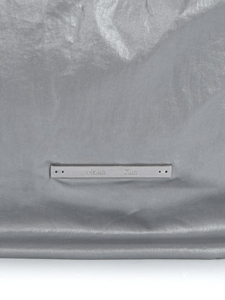 GLOSSY TWO WAY BIG BAG IN GREY