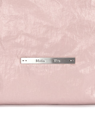 GLOSSY TWO WAY BIG BAG IN PINK