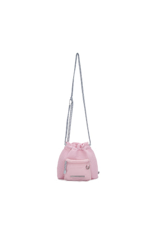 CARGO MESH CROSS BAG IN PINK