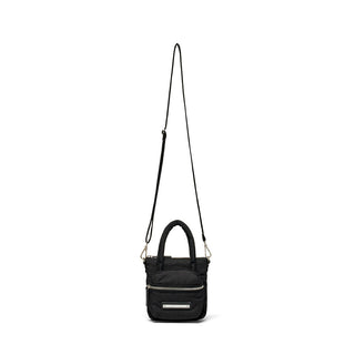 PADDED CARGO TWO WAY MINI BAG IN BLACK