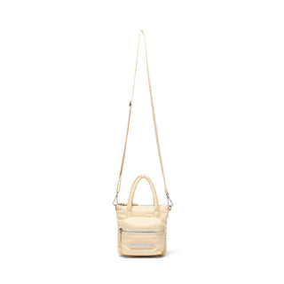 PADDED CARGO TWO WAY MINI BAG IN CREAM