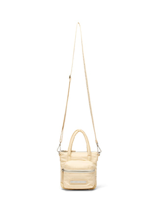 PADDED CARGO TWO WAY MINI BAG IN CREAM