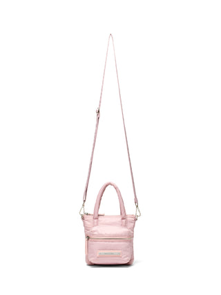 PADDED CARGO TWO WAY MINI BAG IN PINK