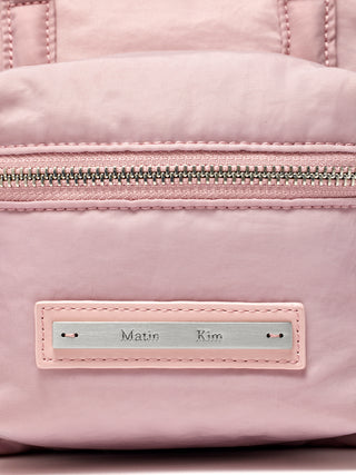 PADDED CARGO TWO WAY MINI BAG IN PINK