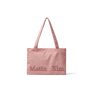 MATIN CORDUROY MIDDLE ECOBAG IN PINK