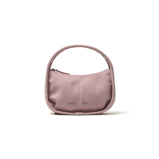 ZIP AROUND SUEDE MINI BAG IN LILAC