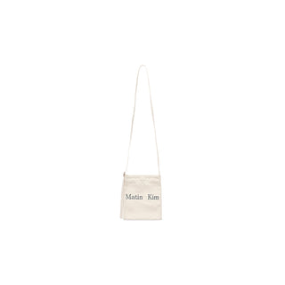 MATIN MESSENGER ECOBAG IN IVORY